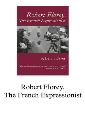 cover image of Robert Florey, the French Expressionist